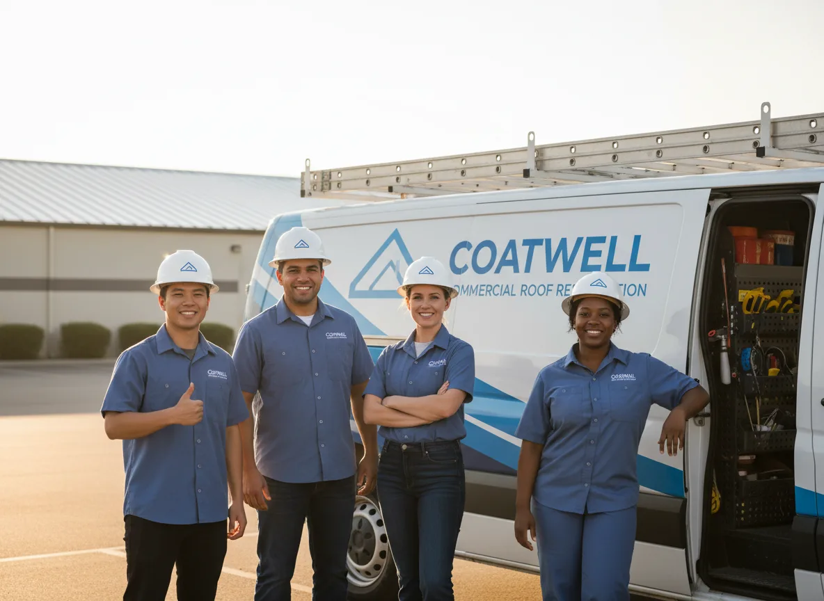 Commercial roof coating company in Sister Bay, WI